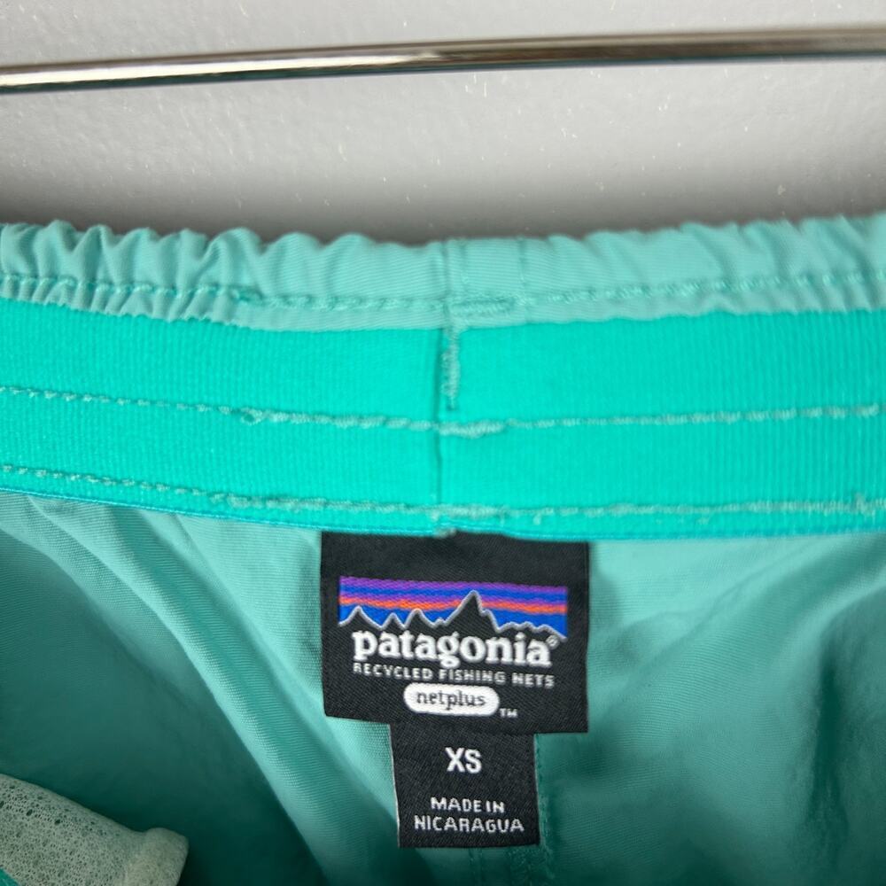 Patagonia Light Seafoam Green Baggie Shorts XS - Picture 4 of 4